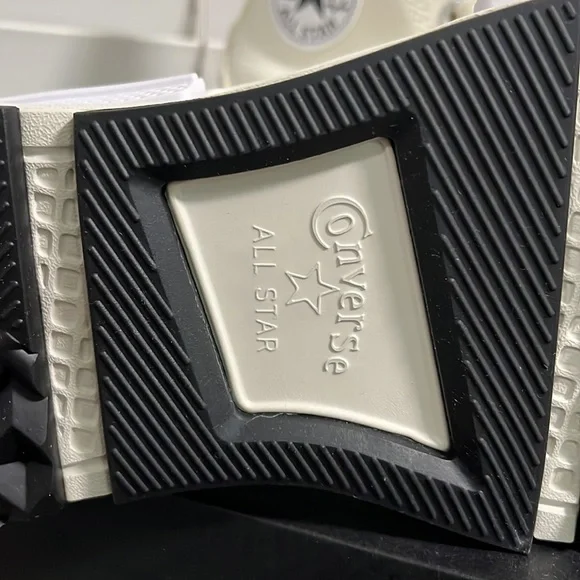 NWT Converse Women's Run Star Legacy CX Shoes - Off white - High Top - A00868C - Picture 10 of 12